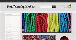 Desktop Screenshot of beadtrimmingcraft.com.au