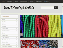 Tablet Screenshot of beadtrimmingcraft.com.au